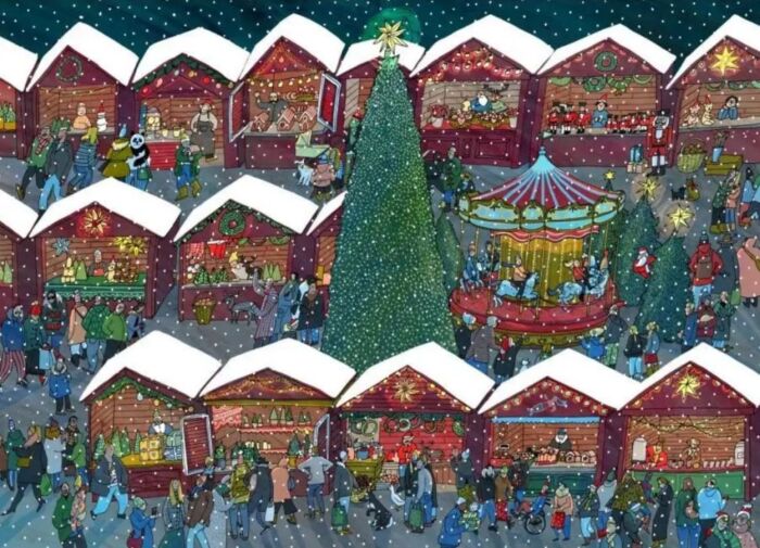 Новогодняя ярмарка. Предновогодний календарь