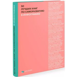 50 лучших книг по саморазвитию в инфографике (мягк.обл.)