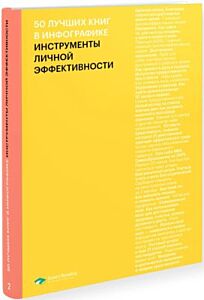 50 лучших книг в инфографике: инструменты личной эффективности (мягк.обл.)