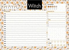 Планер настольный с отрывными листами. Good witch (24х17 см, 48 л.) (мягк.обл.)
