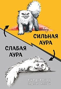 Сильная аура/слабая аура. Ежедневник недатированный (А5, 72 л.)