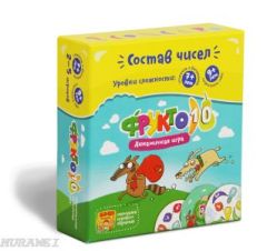 Увлекательная настольная игра. Фрукто 10