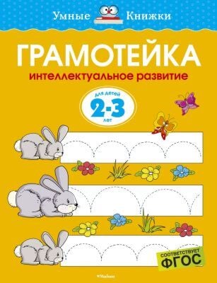 Грамотейка. Интеллектуальное развитие детей 2-3 лет (мягк.обл.)