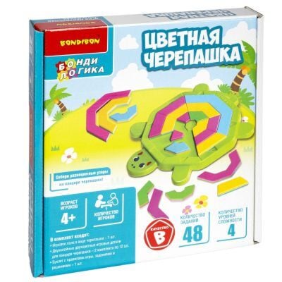 Цветная черепашка. Настольная игра