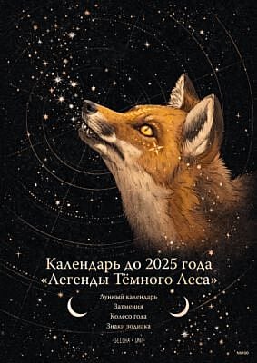 Календарь до 2025 года "Легенды тёмного леса. Лиса" (мягк.обл.)