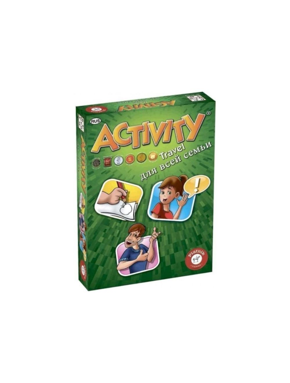 Настольная игра Piatnik. Activity компактная для всей семьи [арт.793295].  Купить игры на русском в Германии и Европе. Производитель DoJoy