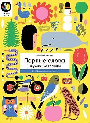 Первые слова. Обучающие плакаты (мягк.обл.)