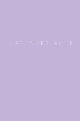Lavender Note. Мои лавандовые мечты. Блокнот с цветными страницами (А5, обложка на ткани с тиснением фольгой)