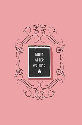 После заполнения сжечь (англ. назв. Burn After Writing). Блокнот для знакомства с самим собой (мягк.обл.)