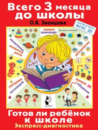 Готов ли ребенок к школе. Диагностика детей 6-7 лет (мягк.обл.)