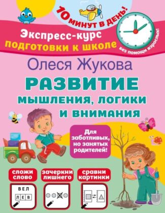 Развитие мышления, логики и внимания (мягк.обл.)