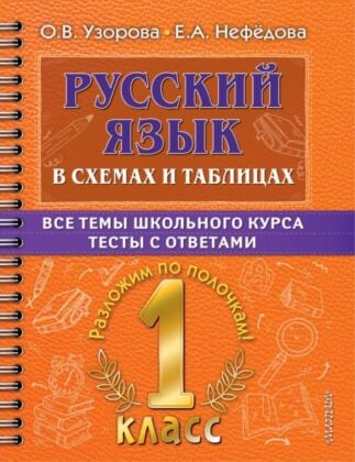 Русский язык в схемах и таблицах. Все темы школьного курса 1 класса с тестами. (мягк.обл.)