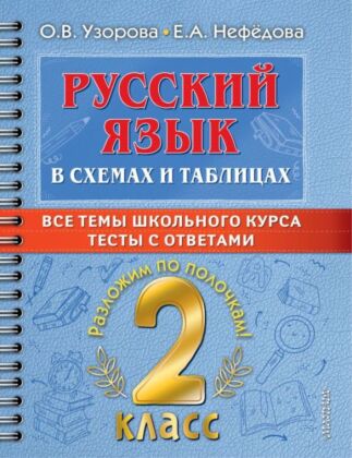 Русский язык в схемах и таблицах. Все темы школьного курса 2 класса с тестами. (мягк.обл.)
