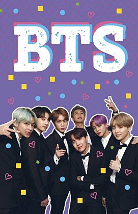 Блокнот BTS. Твой яркий проводник в корейскую культуру! (формат А5, мягкая обложка) (мягк.обл.)