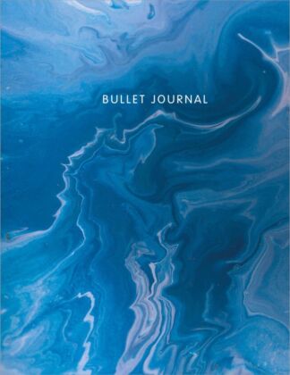 Блокнот в точку: Bullet Journal (мрамор, 144 c., пружина) (мягк.обл.)