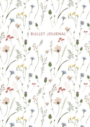 Блокнот в точку: Bullet Journal (полевые цветы, 120 c., пружина) (мягк.обл.)