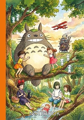 Блокнот. Хаяо Миядзаки — Вдохновение на каждый день (формат А5, 160 стр., контентный блок)