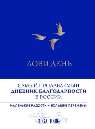 Лови день. Дневник благодарности (подарочное оформление с золотой фольгой)