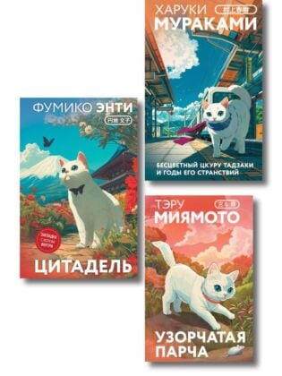 Секреты японских женщин (набор из 3-х книг: "Бесцветный Цкуру Тадзаки и годы его странствий" Мураками, "Цитадель" Энти, "Узорчатая парча" Миямото")