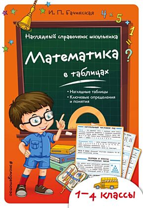 Математика в таблицах (мягк.обл.)