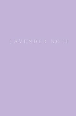 Lavender Note. Мои лавандовые мечты. Блокнот с цветными страницами (А5, обложка на ткани с тиснением фольгой)