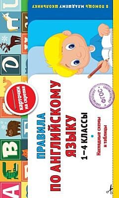 Правила по английскому языку: 1-4 классы (мягк.обл.)