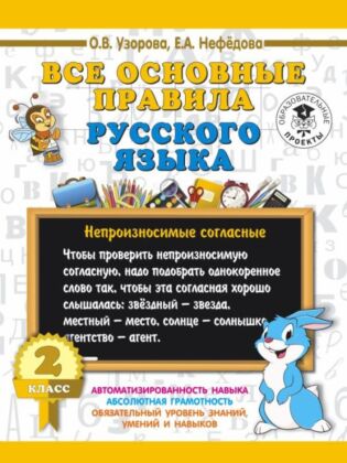 Все основные правила русского языка. 2 класс (мягк.обл.)