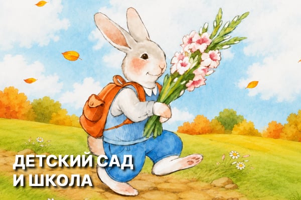 Книги о детском саде и школе